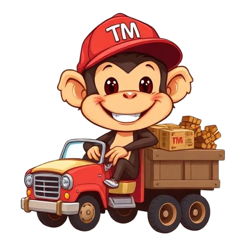 Task Monkey mascot for Delivery & Specialty